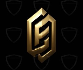 AI-generated metallic logo designs polished gold, silver, and chrome metallic symbol logos for business branding. 38 UHD logo concepts ready for your company by Art by Innovation.