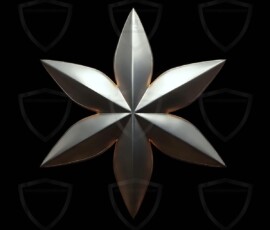 AI-generated metallic logo designs polished gold, silver, and chrome metallic symbol logos for business branding. 38 UHD logo concepts ready for your company by Art by Innovation.