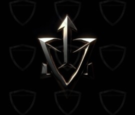 AI-generated metallic logo designs polished gold, silver, and chrome metallic symbol logos for business branding. 38 UHD logo concepts ready for your company by Art by Innovation.