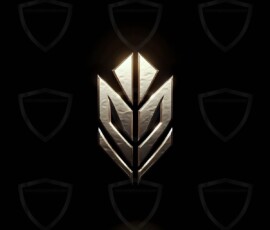 AI-generated metallic logo designs polished gold, silver, and chrome metallic symbol logos for business branding. 38 UHD logo concepts ready for your company by Art by Innovation.