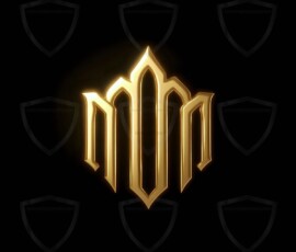 AI-generated metallic logo designs polished gold, silver, and chrome metallic symbol logos for business branding. 38 UHD logo concepts ready for your company by Art by Innovation.