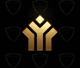 AI-generated metallic logo designs polished gold, silver, and chrome metallic symbol logos for business branding. 38 UHD logo concepts ready for your company by Art by Innovation.