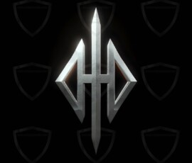 AI-generated metallic logo designs polished gold, silver, and chrome metallic symbol logos for business branding. 38 UHD logo concepts ready for your company by Art by Innovation.