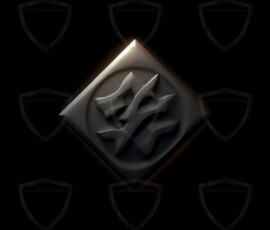 AI-generated metallic logo designs polished gold, silver, and chrome metallic symbol logos for business branding. 38 UHD logo concepts ready for your company by Art by Innovation.