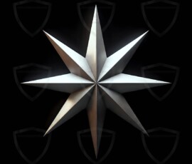 AI-generated metallic logo designs polished gold, silver, and chrome metallic symbol logos for business branding. 38 UHD logo concepts ready for your company by Art by Innovation.