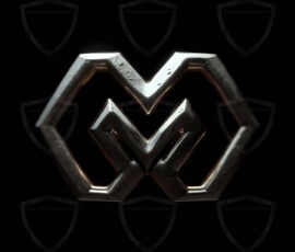 AI-generated metallic logo designs polished gold, silver, and chrome metallic symbol logos for business branding. 38 UHD logo concepts ready for your company by Art by Innovation.