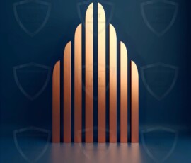 AI-generated metallic logo designs polished gold, silver, and chrome metallic symbol logos for business branding. 38 UHD logo concepts ready for your company by Art by Innovation.