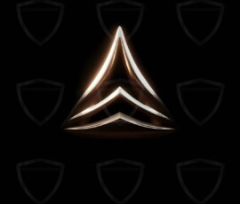 AI-generated metallic logo designs polished gold, silver, and chrome metallic symbol logos for business branding. 38 UHD logo concepts ready for your company by Art by Innovation.