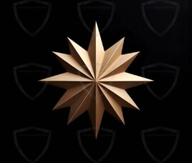 AI-generated metallic logo designs polished gold, silver, and chrome metallic symbol logos for business branding. 38 UHD logo concepts ready for your company by Art by Innovation.