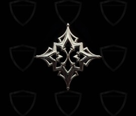 AI-generated metallic logo designs polished gold, silver, and chrome metallic symbol logos for business branding. 38 UHD logo concepts ready for your company by Art by Innovation.