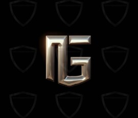 AI-generated metallic logo designs polished gold, silver, and chrome metallic symbol logos for business branding. 38 UHD logo concepts ready for your company by Art by Innovation.