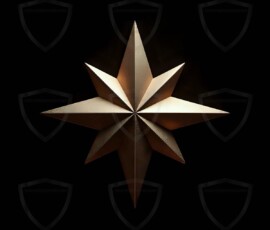 AI-generated metallic logo designs polished gold, silver, and chrome metallic symbol logos for business branding. 38 UHD logo concepts ready for your company by Art by Innovation.