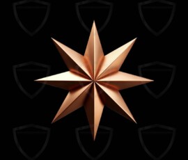 AI-generated metallic logo designs polished gold, silver, and chrome metallic symbol logos for business branding. 38 UHD logo concepts ready for your company by Art by Innovation.