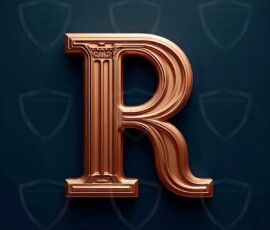 AI-generated metallic logo designs polished gold, silver, and chrome metallic symbol logos for business branding. 38 UHD logo concepts ready for your company by Art by Innovation.