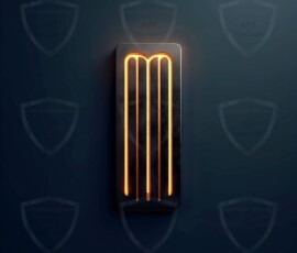 AI-generated metallic logo designs polished gold, silver, and chrome metallic symbol logos for business branding. 38 UHD logo concepts ready for your company by Art by Innovation.