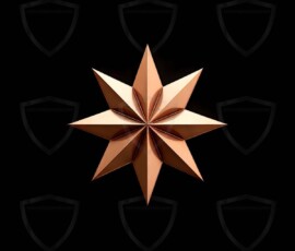 AI-generated metallic logo designs polished gold, silver, and chrome metallic symbol logos for business branding. 38 UHD logo concepts ready for your company by Art by Innovation.