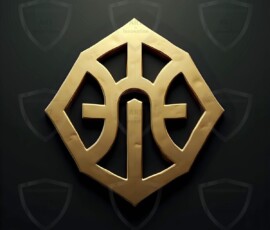 AI-generated metallic logo designs polished gold, silver, and chrome metallic symbol logos for business branding. 38 UHD logo concepts ready for your company by Art by Innovation.