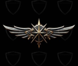 AI-generated metallic logo designs polished gold, silver, and chrome metallic symbol logos for business branding. 38 UHD logo concepts ready for your company by Art by Innovation.