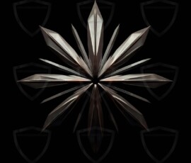 AI-generated metallic logo designs polished gold, silver, and chrome metallic symbol logos for business branding. 38 UHD logo concepts ready for your company by Art by Innovation.