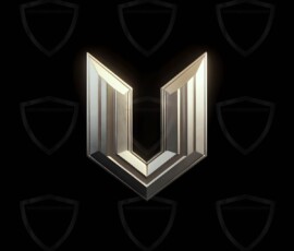 AI-generated metallic logo designs polished gold, silver, and chrome metallic symbol logos for business branding. 38 UHD logo concepts ready for your company by Art by Innovation.