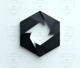 AI-generated clean simple logo designs minimal modern logos for business and personal branding. 76 UHD logo concepts ready for your company by Art by Innovation.
