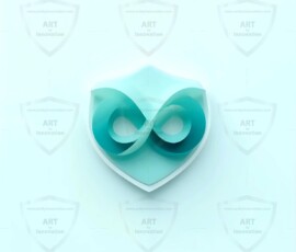 AI-generated clean simple logo designs minimal modern logos for business and personal branding. 76 UHD logo concepts ready for your company by Art by Innovation.