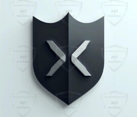 AI-generated clean simple logo designs minimal modern logos for business and personal branding. 76 UHD logo concepts ready for your company by Art by Innovation.
