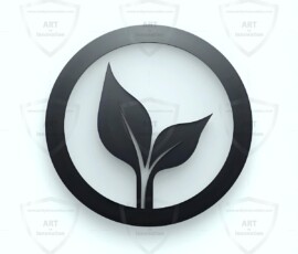 AI-generated clean simple logo designs minimal modern logos for business and personal branding. 76 UHD logo concepts ready for your company by Art by Innovation.