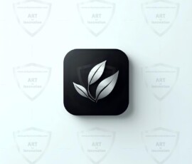 AI-generated clean simple logo designs minimal modern logos for business and personal branding. 76 UHD logo concepts ready for your company by Art by Innovation.