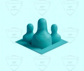 AI-generated clean simple logo designs minimal modern logos for business and personal branding. 76 UHD logo concepts ready for your company by Art by Innovation.