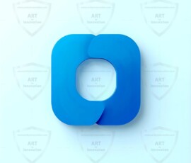 AI-generated clean simple logo designs minimal modern logos for business and personal branding. 76 UHD logo concepts ready for your company by Art by Innovation.