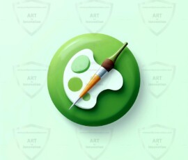 AI-generated clean simple logo designs minimal modern logos for business and personal branding. 76 UHD logo concepts ready for your company by Art by Innovation.