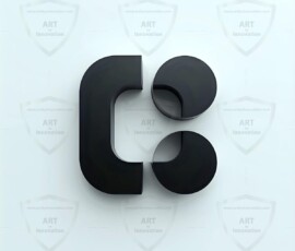 AI-generated clean simple logo designs minimal modern logos for business and personal branding. 76 UHD logo concepts ready for your company by Art by Innovation.
