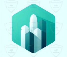 AI-generated clean simple logo designs minimal modern logos for business and personal branding. 76 UHD logo concepts ready for your company by Art by Innovation.