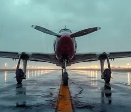 AI-generated military plane art - P-51 Mustangs, Spitfires, F-22 Raptors, vintage warbirds and modern fighters. Photorealistic UHD wallpapers by Art by Innovation.