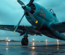 AI-generated military plane art - P-51 Mustangs, Spitfires, F-22 Raptors, vintage warbirds and modern fighters. Photorealistic UHD wallpapers by Art by Innovation.