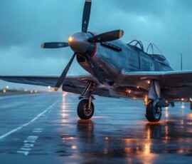 AI-generated military plane art - P-51 Mustangs, Spitfires, F-22 Raptors, vintage warbirds and modern fighters. Photorealistic UHD wallpapers by Art by Innovation.