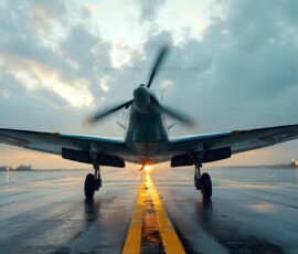 AI-generated military plane art - P-51 Mustangs, Spitfires, F-22 Raptors, vintage warbirds and modern fighters. Photorealistic UHD wallpapers by Art by Innovation.