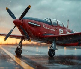 AI-generated military plane art - P-51 Mustangs, Spitfires, F-22 Raptors, vintage warbirds and modern fighters. Photorealistic UHD wallpapers by Art by Innovation.