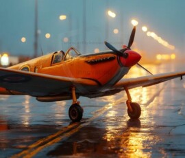 AI-generated military plane art - P-51 Mustangs, Spitfires, F-22 Raptors, vintage warbirds and modern fighters. Photorealistic UHD wallpapers by Art by Innovation.