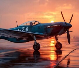AI-generated military plane art - P-51 Mustangs, Spitfires, F-22 Raptors, vintage warbirds and modern fighters. Photorealistic UHD wallpapers by Art by Innovation.