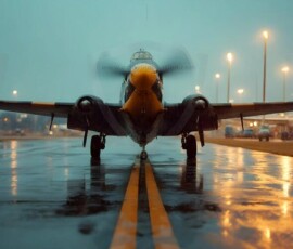 AI-generated military plane art - P-51 Mustangs, Spitfires, F-22 Raptors, vintage warbirds and modern fighters. Photorealistic UHD wallpapers by Art by Innovation.