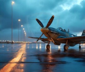 AI-generated military plane art - P-51 Mustangs, Spitfires, F-22 Raptors, vintage warbirds and modern fighters. Photorealistic UHD wallpapers by Art by Innovation.