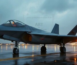 AI-generated military plane art - P-51 Mustangs, Spitfires, F-22 Raptors, vintage warbirds and modern fighters. Photorealistic UHD wallpapers by Art by Innovation.