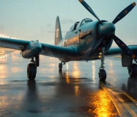 AI-generated military plane art - P-51 Mustangs, Spitfires, F-22 Raptors, vintage warbirds and modern fighters. Photorealistic UHD wallpapers by Art by Innovation.