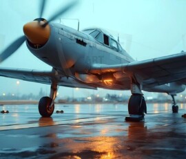 AI-generated military plane art - P-51 Mustangs, Spitfires, F-22 Raptors, vintage warbirds and modern fighters. Photorealistic UHD wallpapers by Art by Innovation.