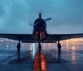 AI-generated military plane art - P-51 Mustangs, Spitfires, F-22 Raptors, vintage warbirds and modern fighters. Photorealistic UHD wallpapers by Art by Innovation.