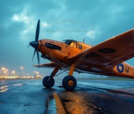 AI-generated military plane art - P-51 Mustangs, Spitfires, F-22 Raptors, vintage warbirds and modern fighters. Photorealistic UHD wallpapers by Art by Innovation.