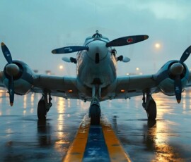 AI-generated military plane art - P-51 Mustangs, Spitfires, F-22 Raptors, vintage warbirds and modern fighters. Photorealistic UHD wallpapers by Art by Innovation.