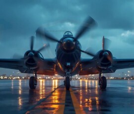 AI-generated military plane art - P-51 Mustangs, Spitfires, F-22 Raptors, vintage warbirds and modern fighters. Photorealistic UHD wallpapers by Art by Innovation.